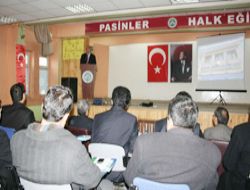 Pasinler'de proje eğitimine başlandı!..