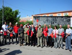 Top yolu yürüyüşüne Vali Öztürk uğurladı!..