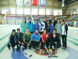 Curling Milli takımı Erzurum'da kampta!..