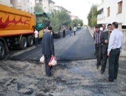 Aziziye'de asfalt seferberliği!..