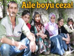 Erzurum'da aile boyu ceza!..