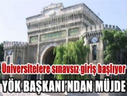 Sınavsız geçiş müjdesi!..