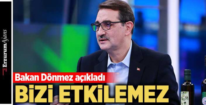 Bakan Dönmez'den önemli açıklamalar!