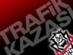 Horasan`da trafik kazası 13 yaralı