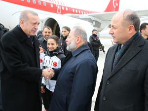 Cumhurbaşkanı Erdoğan Erzurumda