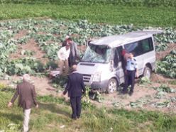 Pasinler'de trafik kazası: 7 yaralı