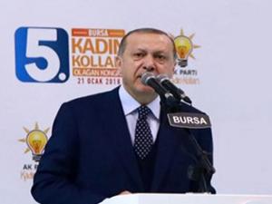 Erdoğan: Karşımıza kim çıkarsa ezer geçeriz