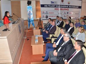 ETSOda Dış Ticaret Bilgilendirme Semineri