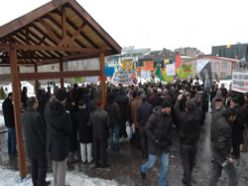 Erzurum'da Suriye protestosu