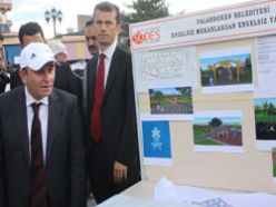 Erzurum'un ilk engelsiz parkı projesi ilgi gördü