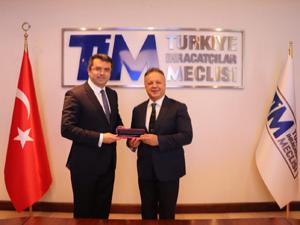 Vali Memiş, TİM Başkanı Gülle'ye tekstilkenti anlattı