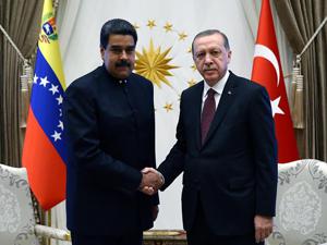 Venezuela Devlet Başkanı Maduro, Erdoğan için yola çıktı