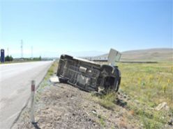 Erzurum'da trafik kazası: 6 yaralı