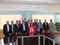 TFF heyetinden Erzurum BBS'a ziyaret