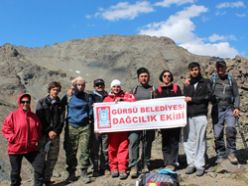 Gürsulu dağcıların kaçkar heyecanı