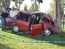 Erzurum'da trafik kazası: 1 ölü 4 yaralı