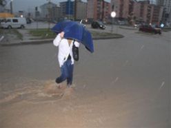 Erzurum'da meteorolojik uyarı