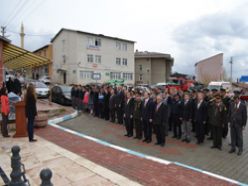 Şenkaya'da Atatürk anıldı