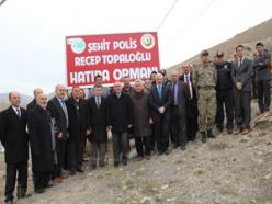 Şehit Recep Topaloğlu adına hatıra ormanı