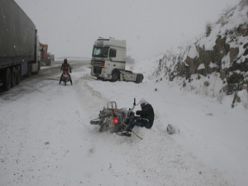 Iğdır'da kar ve tipi