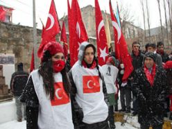 Sarıkamış şehitleri Gaziler köyü'nde anıldı