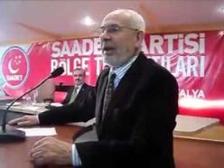 Saadet Partisi Erbakan'ı anıyor