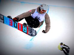 Palandöken'de Snowboard şov