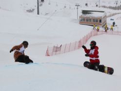 Snowboard şov devam ediyor