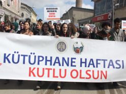 Erzurum'da kütüphane haftası kutlandı