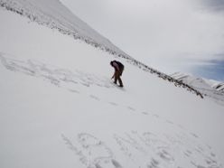 Palandöken yeniden beyaza büründü