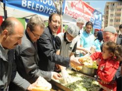 Palandöken'de balık şenliği