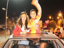 Erzurum'da Galatasaray coşkusu