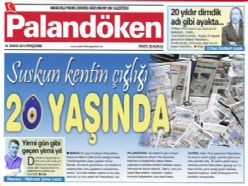 Palandöken Gazetesi 20 yaşında