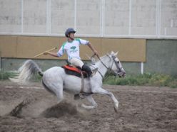 Erzurum'da cirit maçları devam ediyor