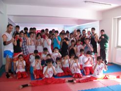 Kick boks il birinciliği maçları yapıldı