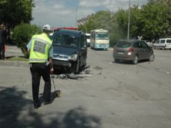 Erzurum'da trafik kazası: 1 yaralı