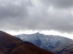 Erzurum'a yılın ilk karı yağdı