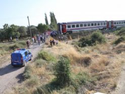 Pasinler'de tren çocuğa çarptı