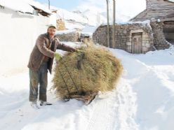 Kızaklı mesai başladı