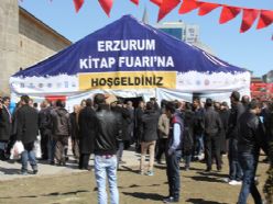 1. Erzurum kitap fuarı açıldı