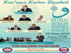 Kutlu Doğum'da ilk program Diyanet-Sen'den