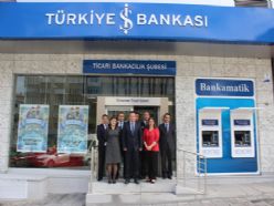 İş Bankası Erzurum'da ilk ticari şubesini açtı