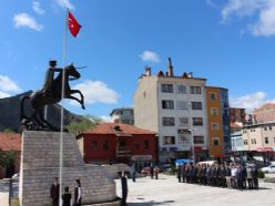 Oltu'da 19 Mayıs etkinliğinde Soma hüznü