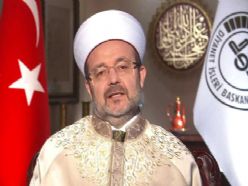 Mehmet Görmez'den yıkılan camiye ziyaret