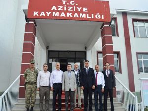 Mülkiye Teftiş Kurulu Başkanı Orhan Tavlı'dan Kaymakam Öz'e ziyaret