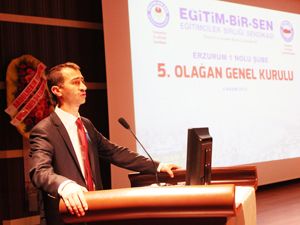 Eğitim Bir Sen Erzurum 1 nolu şube yönetimi güven tazeledi