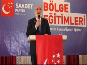 Saadet Partisi il yönetim kurulu eğitimi