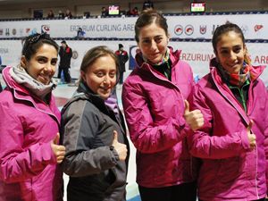 Erzurum'da, Curling heyecanı