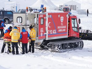 Erzurum'da son 24 saat içerisinde 38 hasta kurtarıldı