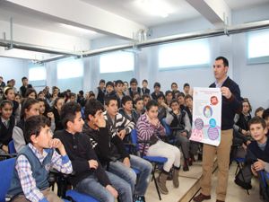 Öğrenciler Tüberküloz konusunda bilgilendirildi